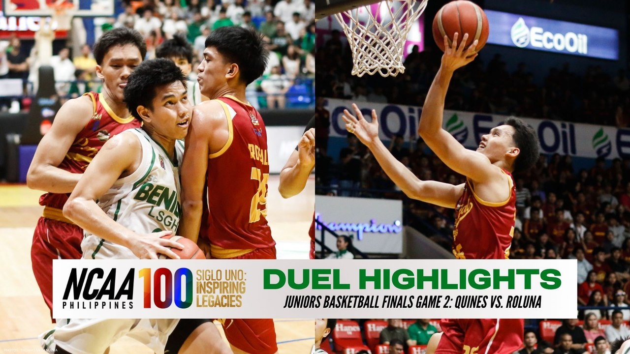 Guillian Quines vs. Jan Roluna (Juniors Basketball Finals Game 2) _ NCAA Season 100