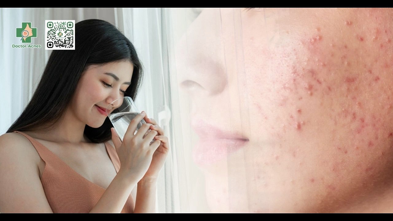 Uống nước nhiều có giảm mụn không? Uống bao nhiêu là đủ?
