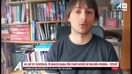 MI jep kontrata të negociuara për punë shtesë në rrugën Prizren – Tetovë