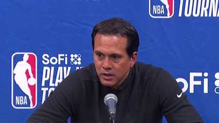 Heat - Spoelstra : ''Nos joueurs ont respecté leur capacité à marquer''