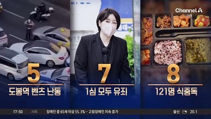둘러싼 경찰차 ‘쾅쾅’…도봉역 ‘벤츠 난동 사건’