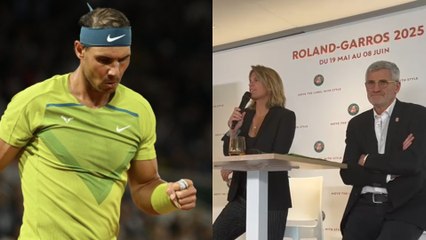 Roland-Garros 2025 - Amélie Mauresmo : "Rafael Nadal ambassadeur de Roland-Garros ? Ça va aboutir"