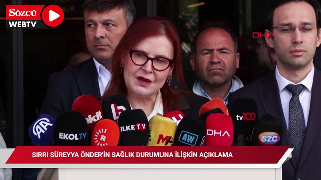 Sırrı Süreyya Önder'in sağlık durumuna ilişkin Başhekim Çavlan Çiftçi açıklama yaptı