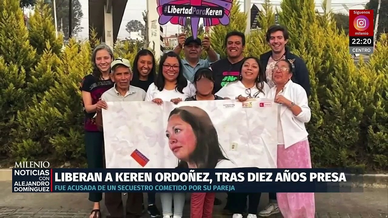 Liberan a Keren Ordoñez tras casi diez años, presa por un secuestro que no cometió