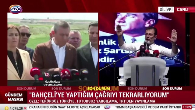 Özgür Özel: Kimseyi çocuğuyla, özgürlüğüyle tehdit etmeyin