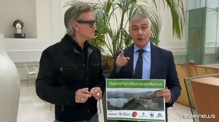 Pecoraro Scanio e Jimmy Ghione insieme per Parco Nazionale del Matese