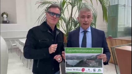 Pecoraro Scanio e Jimmy Ghione insieme per il Parco del Matese