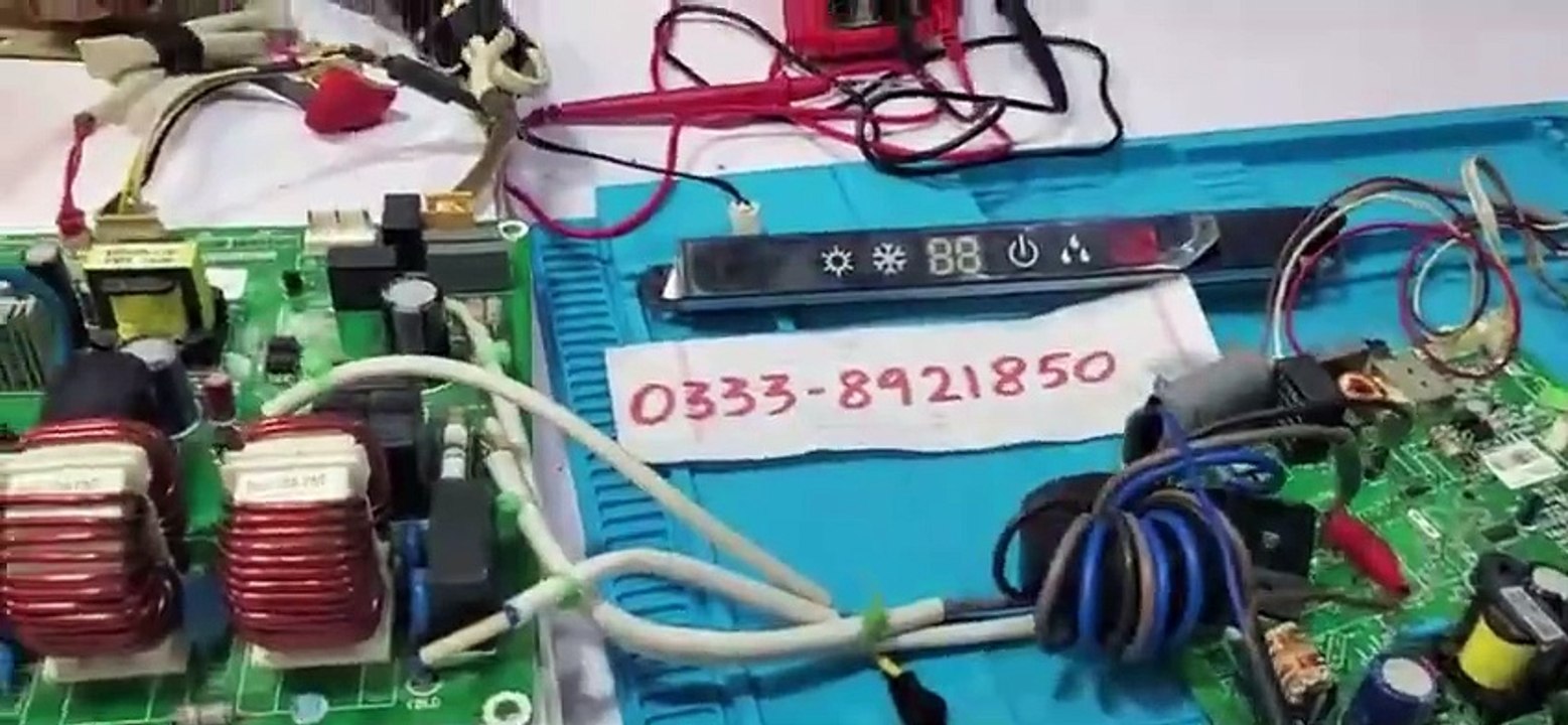 #126 Gree DC Inverter AC E6 error code falt solved. koi be error nahi atta