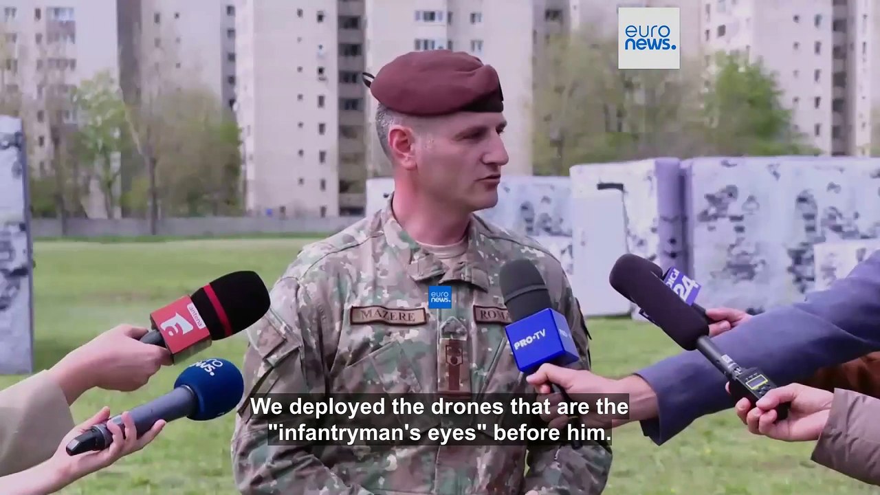 Romanian troops simulate urban warfare in Bucharest to boost military readiness