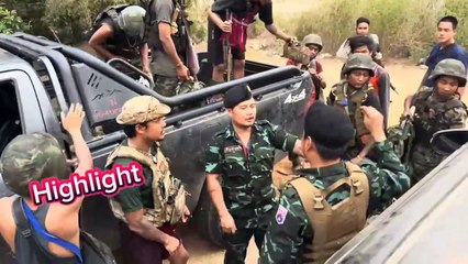 Myawaddy War starts in Myanmar