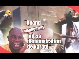 Quand Mandoumbé fait sa démonstration de karaté