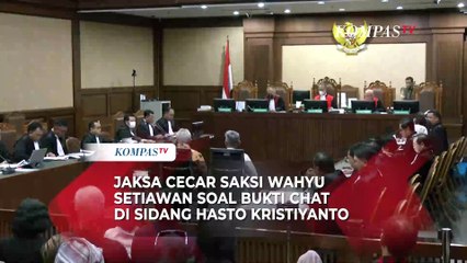 [FULL] Jaksa Cecar Wahyu Setiawan soal Bukti Chat hingga Uang Urus PAW di Sidang Hasto