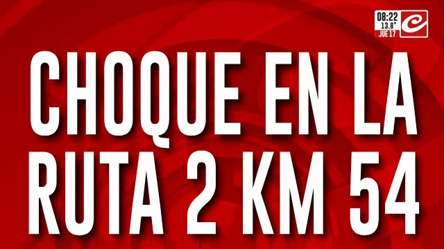 Accidente en la ruta 2 provoca caos de tránsito y demoras