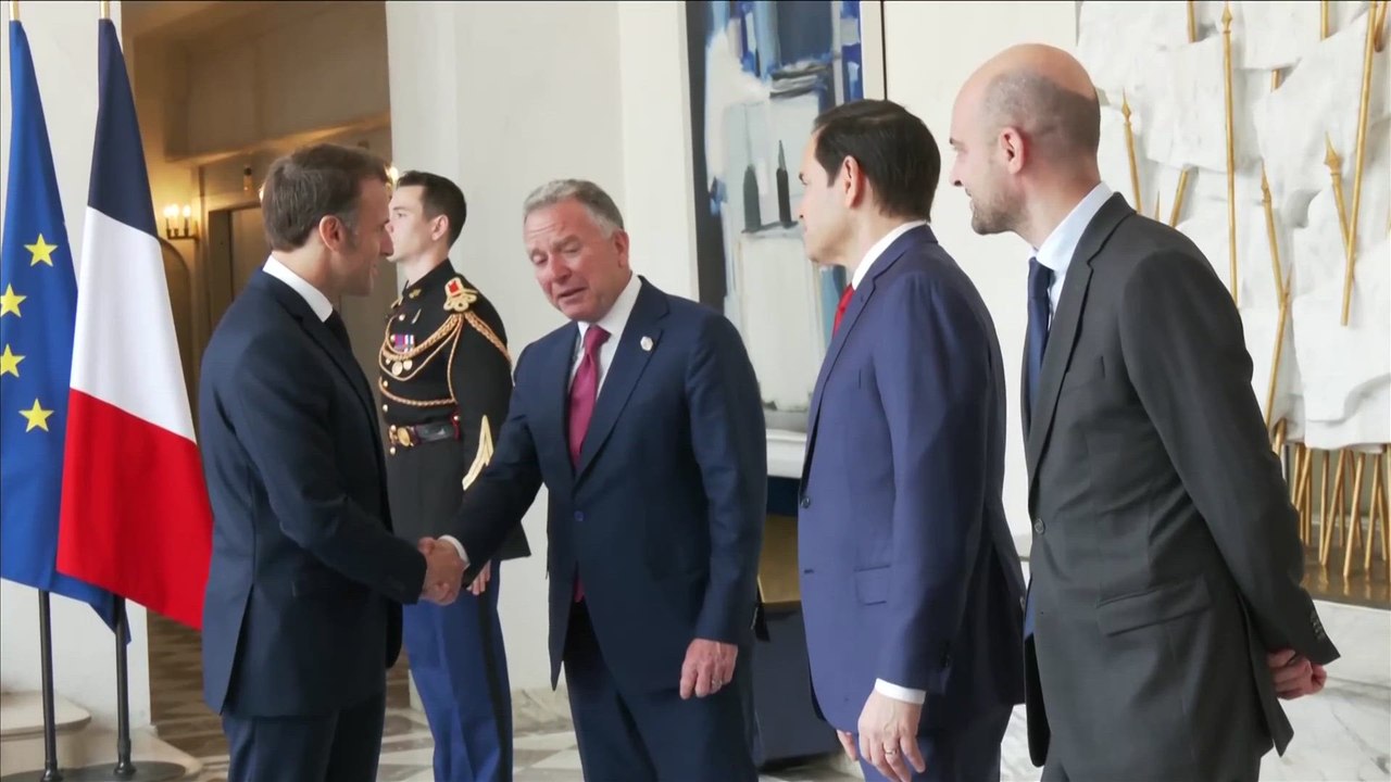 U.S.'s Rubio meets France's Macron in Paris