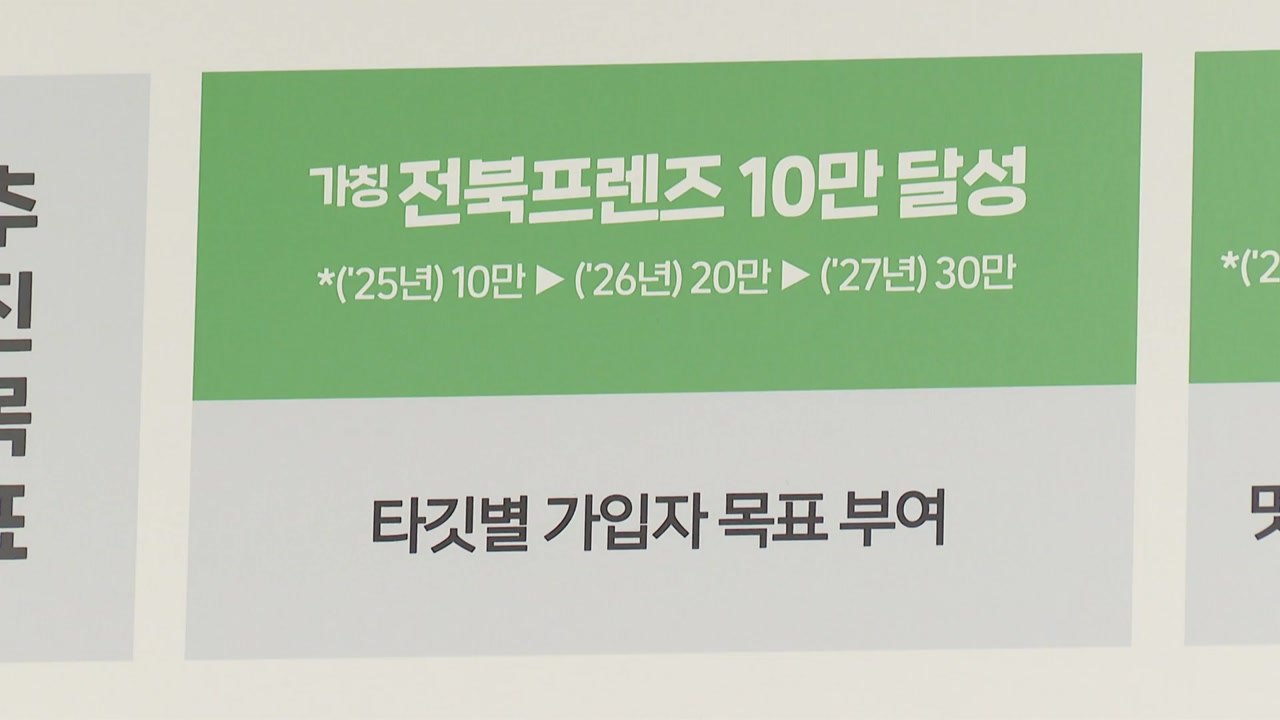 [전북] "전북과 친구 해요"...'전북 프렌즈' 확산 총력 / YTN