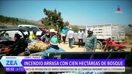 ¡Tepoztlán, Morelos, arde! 4 incendios forestales se mantienen activos