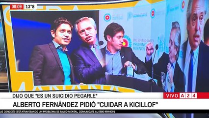 🔴 ALBERTO FERNÁNDEZ ROMPIÓ EL SILENCIO Y PIDIÓ "CUIDAR A AXEL KICILLOF"