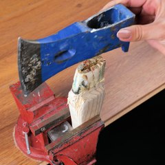 Reinforce your axe handle with this simple fix