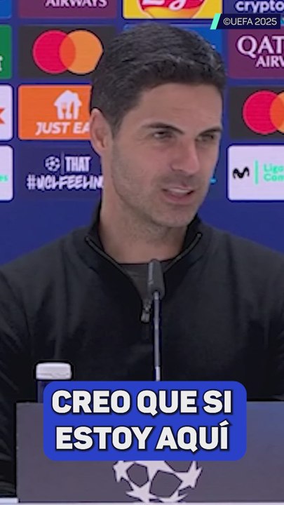 Arteta revela su llamada con Guardiola en la previa del Madrid-Arsenal