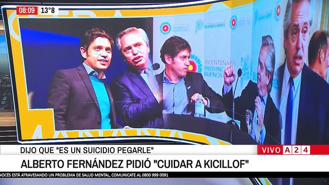 🔴 ALBERTO FERNÁNDEZ ROMPIÓ EL SILENCIO Y PIDIÓ CUIDAR A AXEL KICILLOF