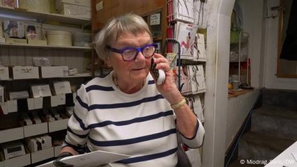 For this elderly German shopkeeper, retirement not an option