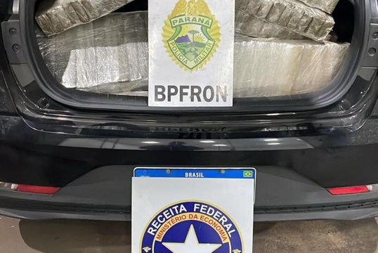 Operação intercepta comboio, prende 4 pessoas e apreende maconha e haxixe em Umuarama