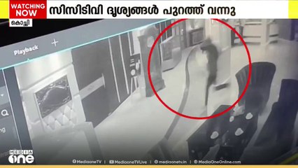 ലഹരിപരിശോധനക്കിടെ നടൻ ഷൈൻ ടോം ചാക്കോ ഇറങ്ങിയോടിയതിൽ സിസിടിവി ദൃശ്യങ്ങള്‍ പുറത്ത്