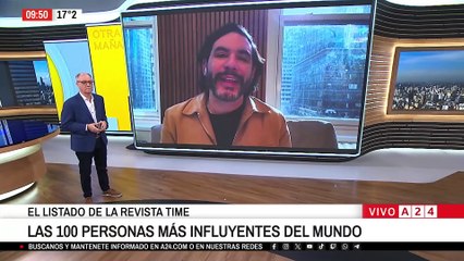 📢 REVISTA TIME: JAVIER MILEI ENTRE LAS 100 PERSONAS MÁS INFLUYENTES DEL MUNDO
