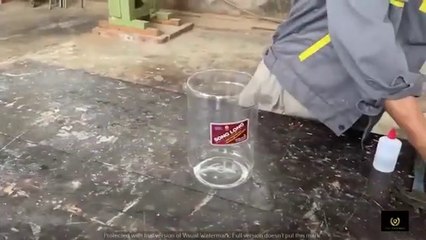 "Epoxy Meets Bamboo: Woodturning Masterpieces in the Making!"