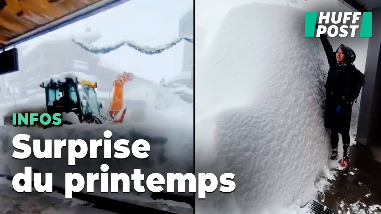 En Savoie, des chutes de neige « exceptionnelles » sèment la pagaille en plein mois d’avril