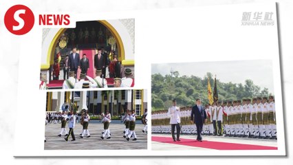 Moments in Motion | Highlights of President Xi's state visit to Malaysia