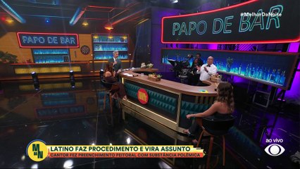 Latino faz procedimento estético e usa substância "PMMA"