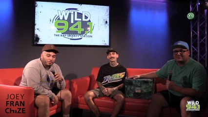 Fresh Rags Stops By WiLD 941 And Talks With Joey Franchize.mp4