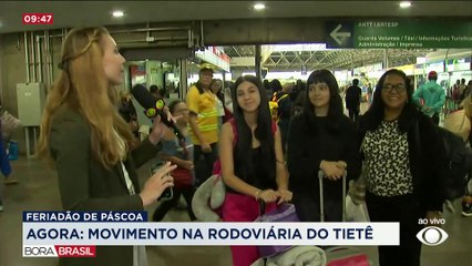 Rodoviárias de SP devem ter mais de 550 mil passageiros na páscoa