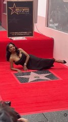Jenifer Lewis Directs Sheryl Lee Ralph as She Poses at Her Hollywood Walk of Fame Ceremony