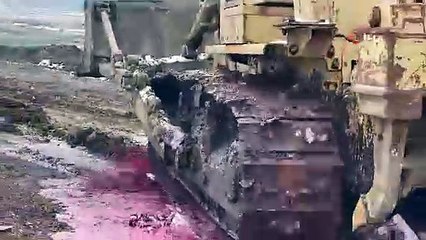 Çorum’da tarihi geçmiş 4 bin 200 şişe şalgam imha edildi