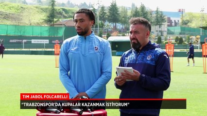 Tim Jabol Folcarelli: Trabzonspor'da kupalar kazanmak istiyorum