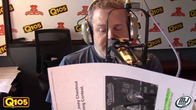 MJTV: Joey Chestnut Wins World Record at a Hot-Dog Eating Contest