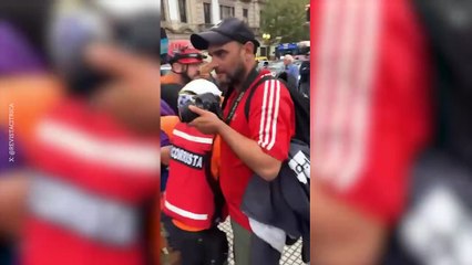 Más de cien heridos por los gases, entre ellos una nena