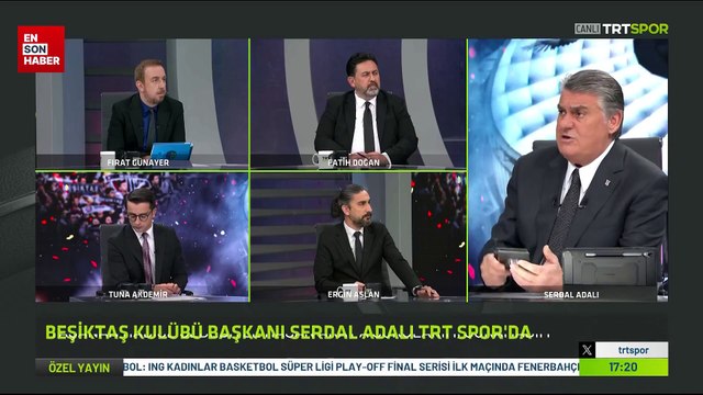 Serdal Adalı, Beşiktaş Divan Kurulu'nda yaşanan kavgayla ilgili konuştu