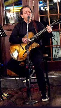 RIBBONS OF STEEL AND FIRE! I got the honor of singing last song of the last night of Austin's Ale House, Songwriters contest contest