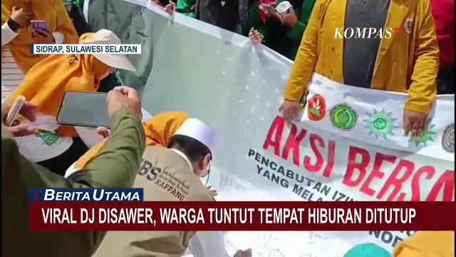 Gara-Gara DJ Disawer Ratusan Juta, Warga Tuntut Penutupan Tempat Hiburan Malam di Sidrap