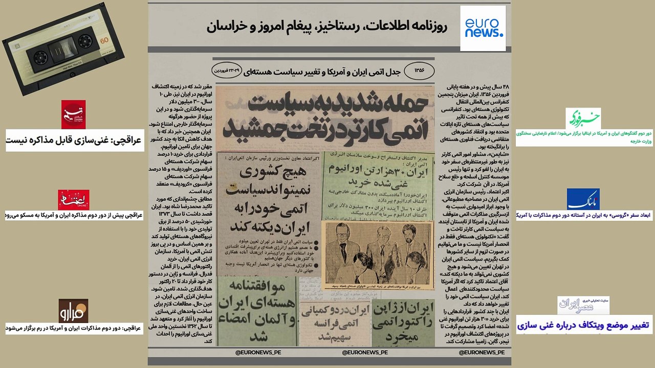 نوستالژی‌بازی با هفته-۸؛ یکی، دو سال قبل از انقلاب از جدل اتمی ایران و آمریکا چه خبر بود؟