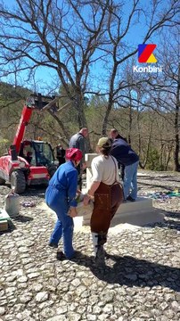 On a suivi @julietteminchin tout au long de la création de son œuvre Nympheum.