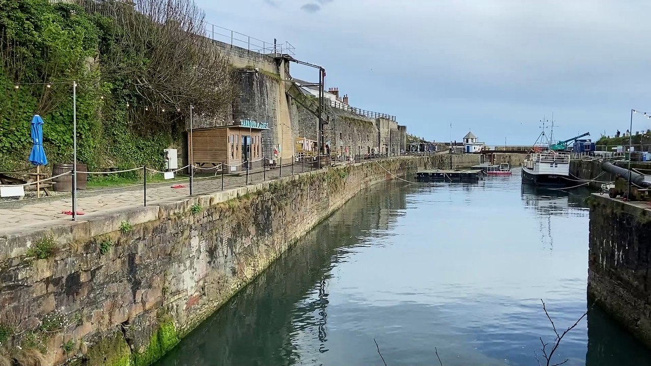 Charlestown Harbour in Cornwall - Video by Andrew Townsend