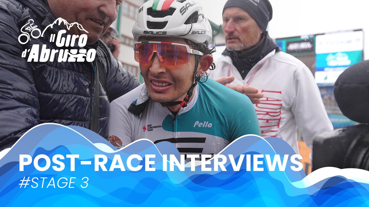 Il Giro d'Abruzzo 2025 | Stage 3: Post-race interviews