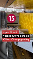 Ligne 15 sud : Voici la future gare de Villiers-Champigny-Bry