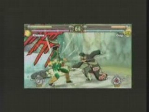 Naruto : Ultimate Ninja Heroes - Kisame VS Gaï