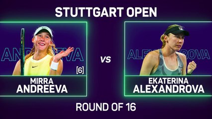Alexandrova thrashes Andreeva to reach quarter-finals