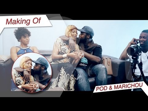 Pod et Marichou - Le réalisateur embrasse Marichou